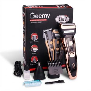 Afeitadora Recargable Geemy 3 en 1