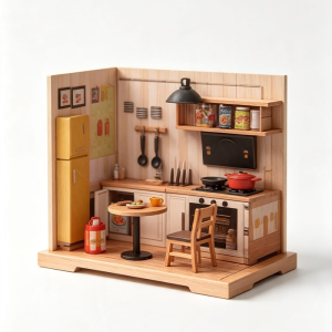 cocina miniatura
